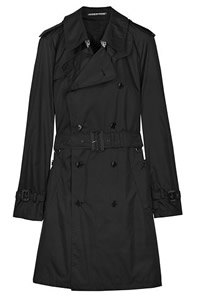 Aquascutum Belted Aquamac Mens Raincoat in Black - Click to Visit John Lewis