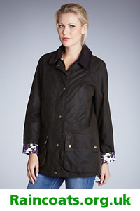 Barbour Ladies Wax Raincoat