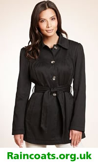 Black ladies raincoat from Marks and Spencer