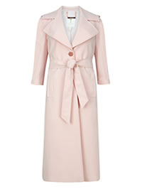 Pink ladies raincoat