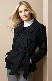 Ladies raincoats at Marks & Spencer