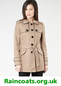 Petite short mac from Debenhams